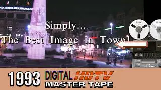 Sony's Simply The Best Image In Town (1993 Amsterdam Analog HDTV HDD-1000 Master Tape Demo)