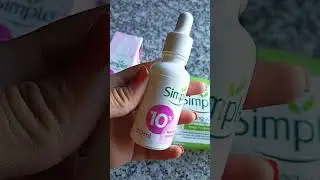 Simple booster face serum