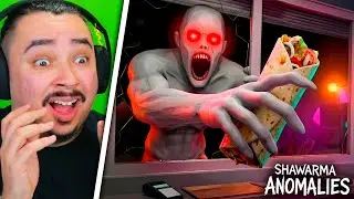 Encontrei ANOMALIAS ASSUSTADORAS no SHAWARMA!! 😨 | Scary Shawarma Kiosk: the ANOMALY - ROBLOX