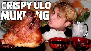 SUPER CRISPY ULO NG BABOY (PIG HEAD) MUKBANG | FILIPINO MUKBANG | Vlog #187