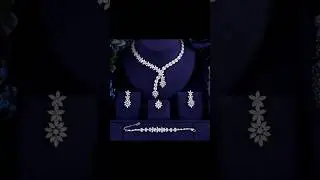Latest Diamond Necklace Sets 😍 Diamond necklace set for wedding | Bridal diamond necklace set