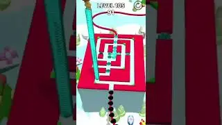 Gameplay Top Mobile Games Relaxing Nsatisfying Game ios/android Stacky Dash level 105 #games #shorts