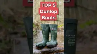 TOP 5 Dunlop boots #dunlop #dunlopboots #rubberboots