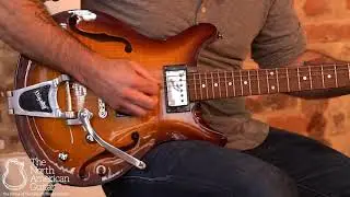 Gadow Custom Setneck Hollow Body Electric Guitar - Played by Carl Miner