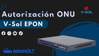 Authorize ONU Vsol EPON - AdminOLT