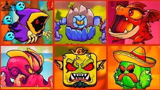 Roller Ball 3 Jungle World | New All Bosses - New Boss Fight | Gameplay WFG