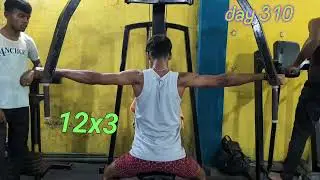 Soldar workout day 310 skinny to fit challenge journey fit with niraj gym motivation video #gym 