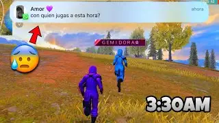 MI NOVIA ME PILLÓ JUGANDO A LAS 3:00 DE LA MAÑANA 🥲 FREE FIRE