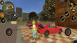 The Simon Flying Stickman Rope Hero Game