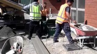 Precision Kerbing (Christchurch) in Action
