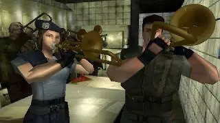 Trombone Champ Multiplayer - Mansion Basement (Resident Evil)