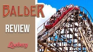 Balder Review - The Wooden Mega-Lite | Intamin Prefabricated Wooden Coaster | Liseberg