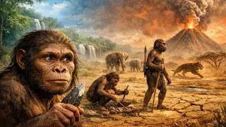 Life 7.2 Million Years Ago | Early Humans Facing Climate and Predators #humanevolution#ancientworld
