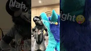 Me trying to be a country violinist 🤣#midwestfurfest #Furryconvention #Silly #furryfandom
