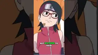 Boruto's Anime & Manga CHANGED THIS About Sarada!