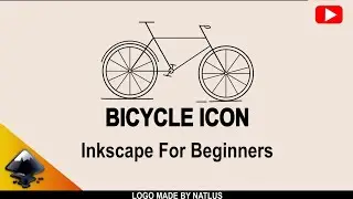 Inkscape for beginners: Bicycle icon