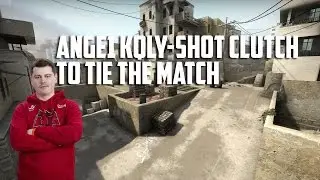 Ange1 KQLY-shot to tie the match