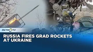 Russian Grad Rockets Fire on Ukrainian Units in Minutes
