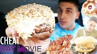 20,000 CALORIE CHEAT DAY MOVIE| SPECIAL DONUTS, BURGERS AND MORE!
