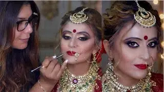 ASIAN - ARABIC BRIAL MAKEUP | START TO FINISH | BRIDAL MAKEOVER