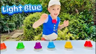 Learn Colors for Toddlers with Humpty Dumpty 🎵 | Water Balloons on the Slide 