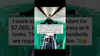 ✈️The hidden  rules of flight attendants&hellip; #flightattendant #airlinesecrets #crewlife #woman | 00352