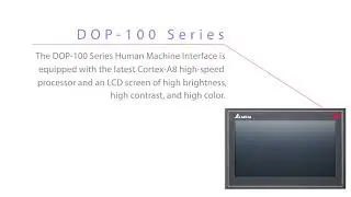 Delta New HMI DOP 100 Series