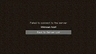 Unknown Host All Minecraft Version Problem solved