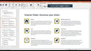 Hide and show a group of objects with tags in PowerPoint