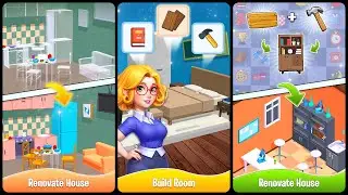 Merge home decoration Gameplay Android Mobile