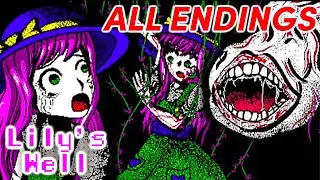 Lily's Well Is The Scariest RETRO Game EVER (All ENDINGS)