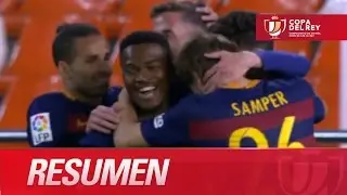 Resumen de Valencia CF (1-1) FC Barcelona