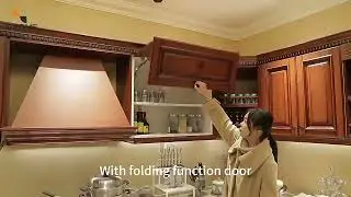 Classic Design Solid Wood Kitchen Cabinet