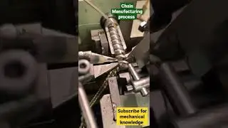 Chain manufacturing Process | Chain Manufacturing machine | #mechanical #chain #industry #knowledge