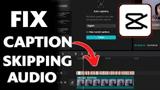 How To Fix Capcut Caption Separation - Fix Caption And Audio Voice Not Same Appear In Capcut