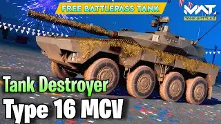 FREE Battlepass Type 16 MCV - Best Tank Destroyer?