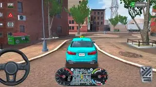 City Taxi Sim 3D - Realistic Car Driving Games Android iOS Gameplay #66
