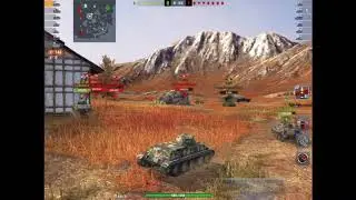 A32 gameplay + 1k dmg - Wot Blitz