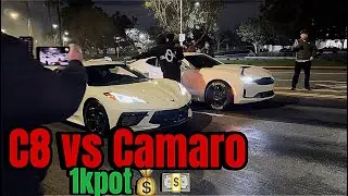 C8 vs Camaro In Mexico #chevy 