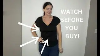 WATCH BEFORE YOU BUY - RoseSeek Women's Bow Shirts Short Cap Sleeve