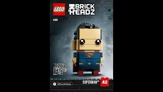 LEGO 41610 Tactical Batman & Superman part 1 Superman 2018 Instructions