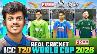 How To Play T20 World Cup 2026 *FREE* In Real Cricket