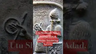 Utu Shamash, Adad, Exodus 25:6-8, Divine Anointing Secrets #god #bible #shamas #adad #anointing