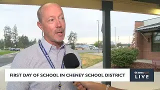 First day of school in Cheney School District