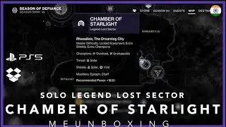 Solo Chamber of Starlight Legend Flawless Lost Sector  Strand Titan Build #destiny2 #season20