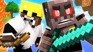 Minecraft Skywars: Commander Rusher! (Funny Moments)