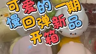 可爱超标的一期，揪一个宝一起玩。#慢回弹开箱 #慢回弹 #fys