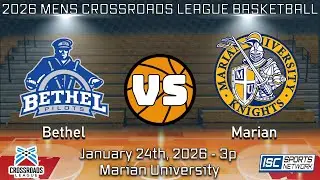 2026 MCBB Bethel at Marian - 01/24