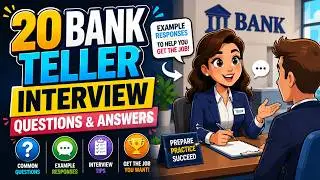 How to Pass a Bank Teller Interview (2025) | 20 Questions + Strong Answers
