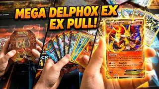 Pokemon XY Delphox Kalos Power Tin Opening